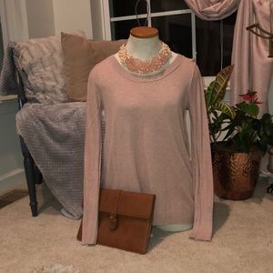 Waffle knit back, top ((Free Gift with Purchase))